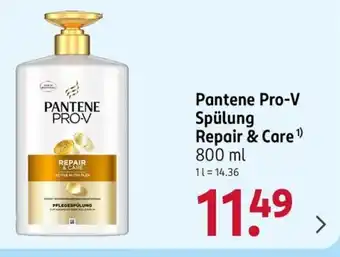 Rossmann Pantene Pro-V Spülung Repair & Care Angebot