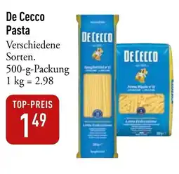 Galeria Markthalle De Cecco Pasta Angebot