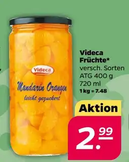 NETTO Videca früchte Angebot