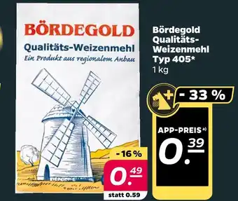 NETTO Bördegold qualitäts-weizenmehl typ 405 Angebot