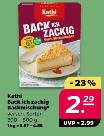 NETTO Kathi back ich zackig backmischung Angebot