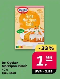 NETTO Dr. oetker marzipan rübli Angebot