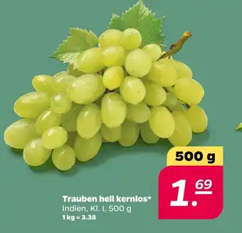 NETTO Trauben hell kernlos Angebot