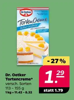 NETTO Dr. oetker tortencreme Angebot