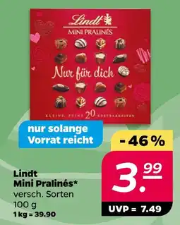 NETTO Lindt mini pralinés Angebot