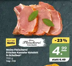 NETTO Meine fleischerei frisches kasseler kotelett in scheiben Angebot