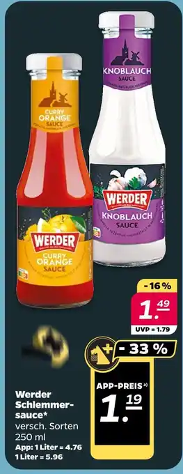 NETTO Werder schlemmersauce Angebot