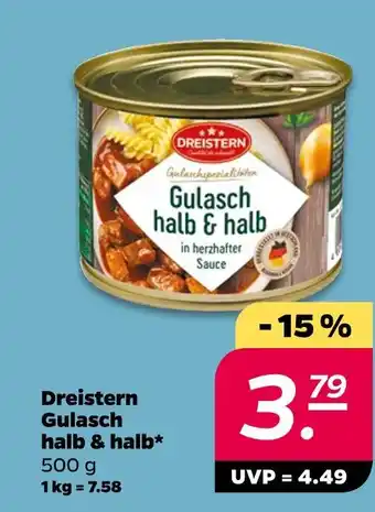 NETTO Dreistern gulasch halb & halb Angebot