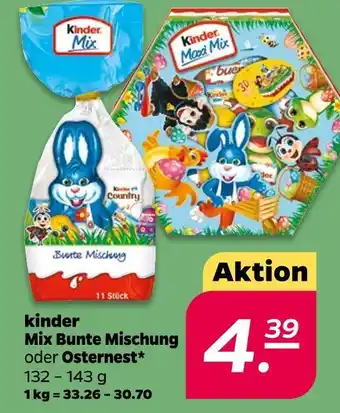 NETTO Kinder mix bunte mischung oder osternest Angebot