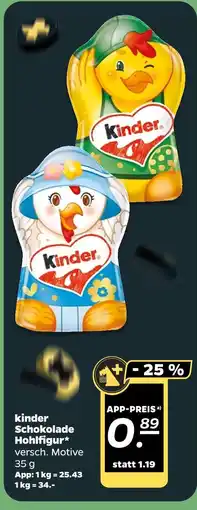 NETTO Kinder schokolade hohlfigur Angebot