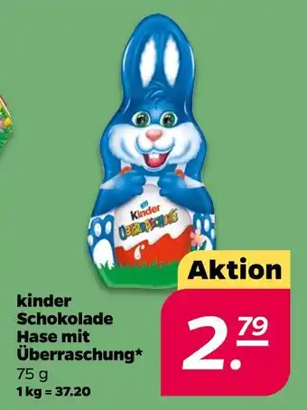 NETTO Kinder schokolade hase mit überraschung Angebot