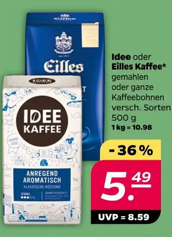 NETTO Idee oder eilles kaffee Angebot