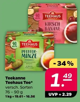 NETTO Teekanne teehaus tee Angebot