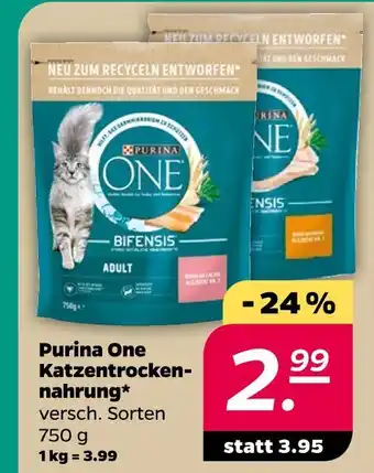 NETTO Purina one katzentrockennahrung Angebot