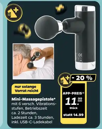 NETTO Mini-massagepistole Angebot