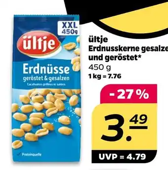 NETTO Ültje erdnusskerne gesalzen und geröstet Angebot