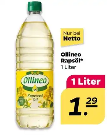 NETTO Ollineo rapsöl Angebot