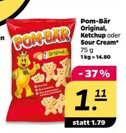 NETTO Pom-bär original, ketchup oder sour cream Angebot