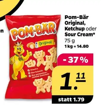 NETTO Pom-bär original, ketchup oder sour cream Angebot