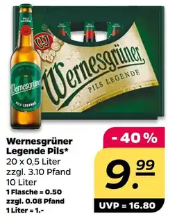 NETTO Wernesgrüner legende pils Angebot