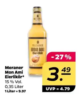 NETTO Meraner mon ami eierlikör Angebot