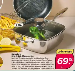 NETTO Hensslers 2-in-1-eck-pfannen-set Angebot