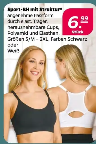 NETTO Sport-bh mit struktur Angebot