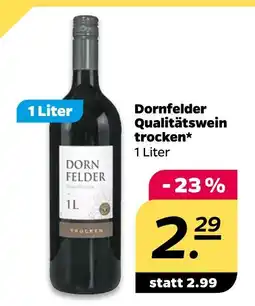 NETTO Dornfelder qualitätswein Angebot