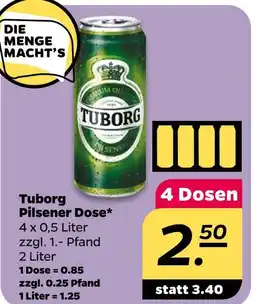 NETTO Tuborg pilsener dose Angebot