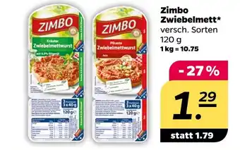 NETTO Zimbo zwiebelmett Angebot