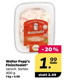 NETTO Walter popp’s fleischsalat Angebot