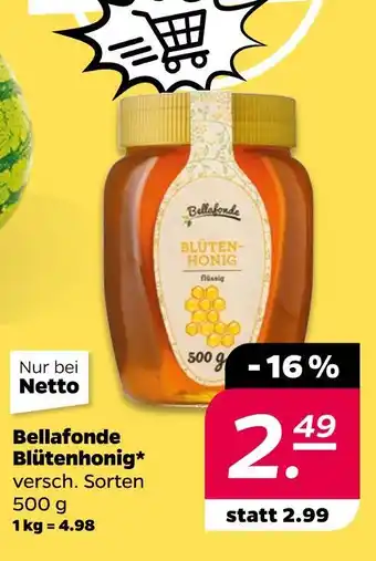 NETTO Bellafonde blütenhonig Angebot