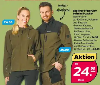 NETTO Explorer of norway softshell-jacke Angebot