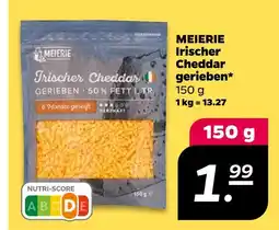 NETTO Meierie irischer cheddar gerieben Angebot