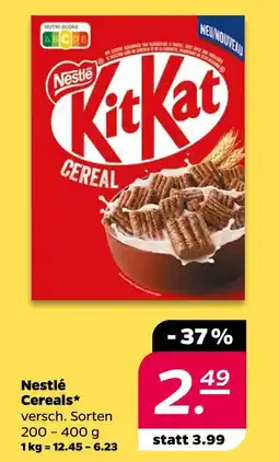 NETTO Nestlé cereals Angebot