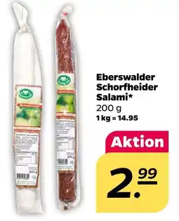 NETTO Eberswalder schorfheider salami Angebot