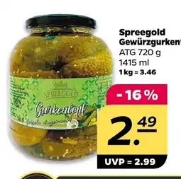 NETTO Spreegold gewürzgurken Angebot