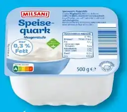 Aldi Süd Milsani Speisequark Magerstufe Angebot