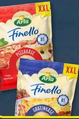 Aldi Süd Arla Finello Pizzakäse XXL Angebot