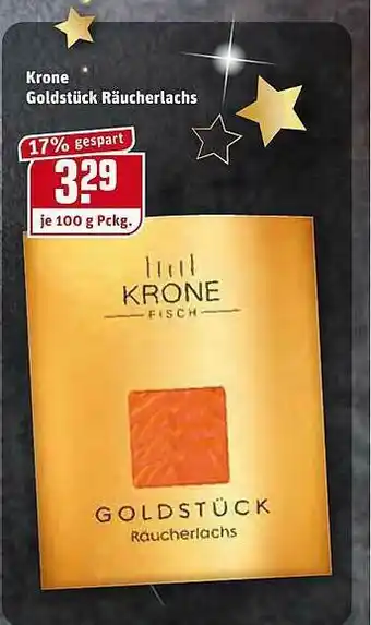 REWE Krone Goldstück Räucherlachs Angebot