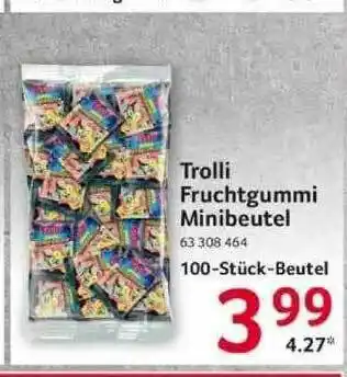 Selgros Trolli Fruchtgummi Minibeutel Angebot