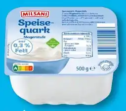 Aldi Süd Milsani Speisequark Magerstufe Angebot