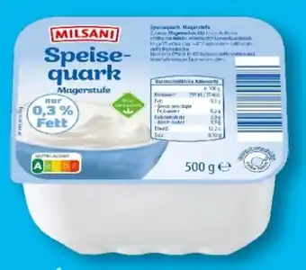 Aldi Süd Milsani Speisequark Magerstufe Angebot