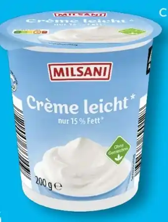 Aldi Süd Milsani Crème Leicht Angebot