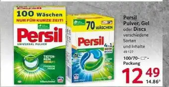 Selgros Persil Pulver, Gel Oder Discs Angebot