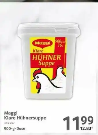 Selgros Maggi Klare Hühnersuppe Angebot