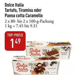 Galeria Markthalle Dolce Italia Tartufo, Tiramisu oder Panna cotta Caramello Angebot