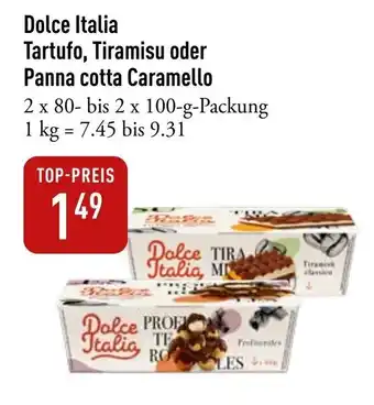 Galeria Markthalle Dolce Italia Tartufo, Tiramisu oder Panna cotta Caramello Angebot