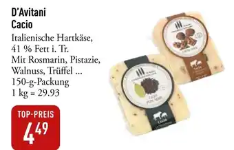 Galeria Markthalle D'Avitani Cacio Angebot