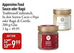 Galeria Markthalle Appennino Food Sauce oder Ragù Angebot